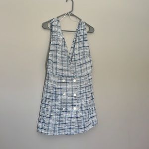 Zara V-neck mini dress